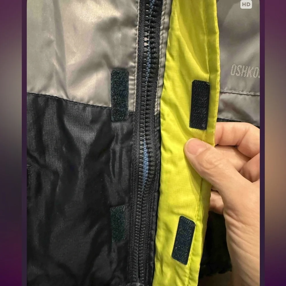 Okboshi Colorblock Hooded Jacket 2T